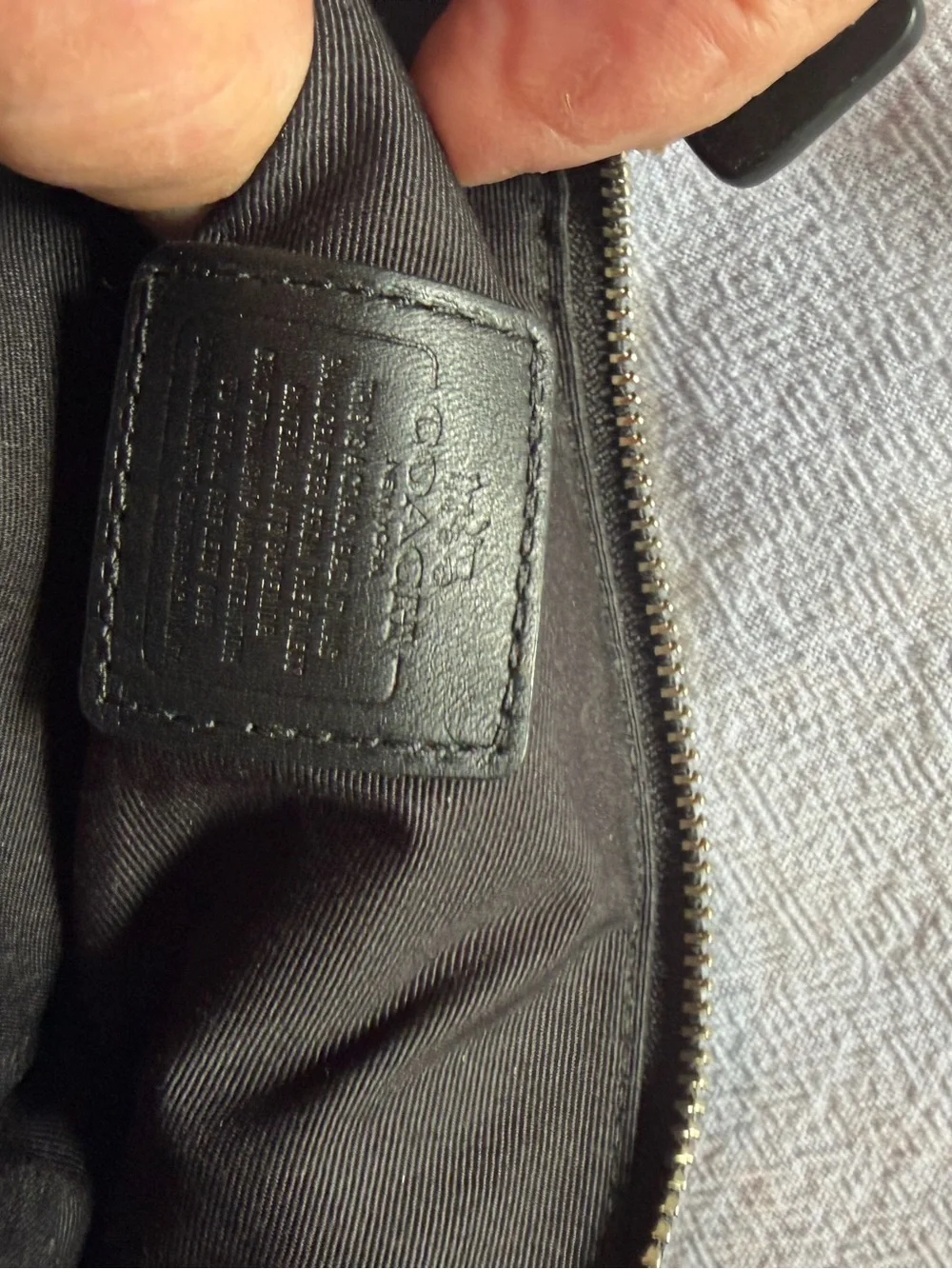 Coach wristlet signature